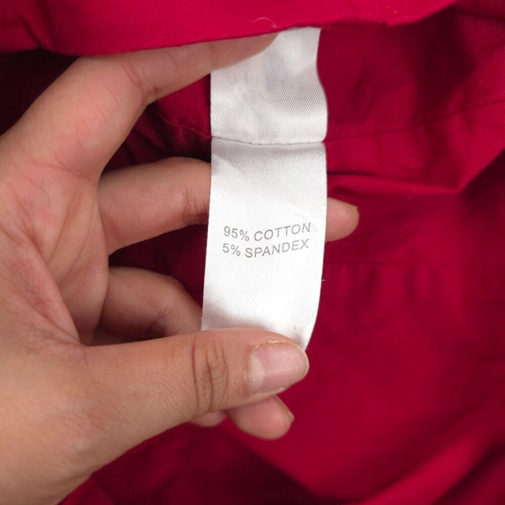OH POLLY Steal Their Heart Puff Sleeve Mini Dress Red Romantic Cottagecore Sexy - Picture 9 of 10
